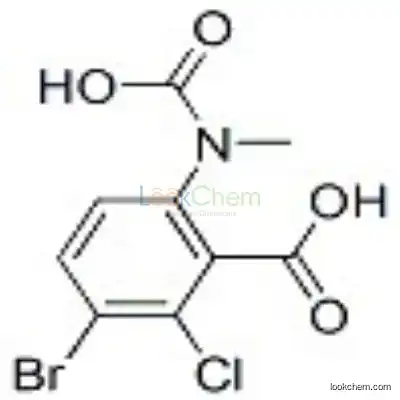 3030-10-2 3-bromo-6-(carboxymethylamino)-2-chlorobenzoic acid
