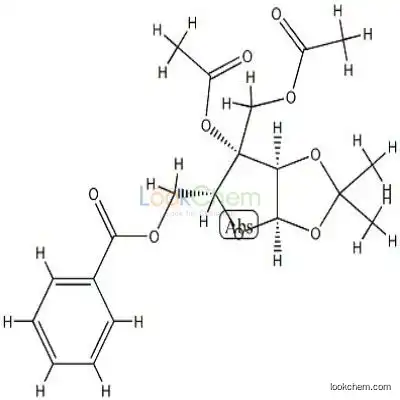 70723-03-4 3-C-[(Acetyloxy)methyl]-1-O,2-O-isopropylidene-α-D-xylofuranose 3-acetate 5-benzoate