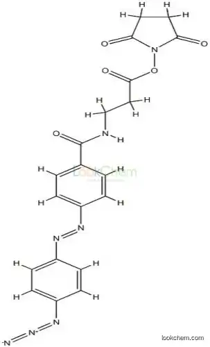 72755-63-6 N-(4-(4-azidophenylazo)benzoyl)-3-aminopropyl-N'-oxysuccinimide ester