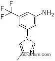 3-(4-Methyl-1H-imidazol-1-yl)-5-(trifluoromethyl)aniline(641571-11-1)