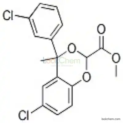71980-75-1 6-Chloro-4-(m-chlorophenyl)-4-methyl-4H-1,3-benzodioxin-2-carboxylic acid methyl ester