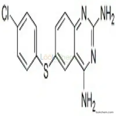 51124-29-9 2,4-Diamino-6-[[p-chlorophenyl]thio]quinazoline