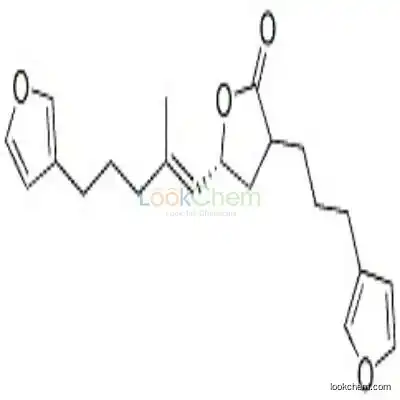 33762-14-0 [5R,(-)]-5-[(E)-5-(3-Furyl)-2-methyl-1-pentenyl]-3-[3-(3-furyl)propyl]-4,5-dihydrofuran-2(3H)-one
