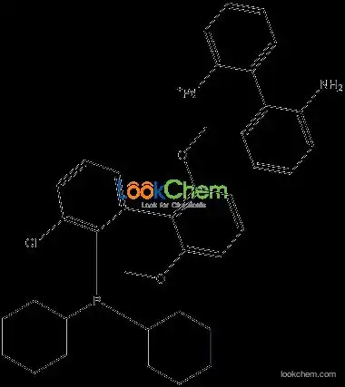 Chloro(2-dicyclohexylphosphino-2',6'-dimethoxy-1,1'-biphenyl)(2'-amino-1,1'-biphenyl-2-yl)   palladium(II)/SPhos Pd G2