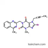 1-[(4-methyl-quinazolin-2-yl)methyl]-3-methyl-7-(2-butyn-1-yl)-8-bromoxanthine