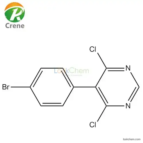 4,6-Dichloro-5-(4-bromophenyl)pyrimidine 146533-41-7