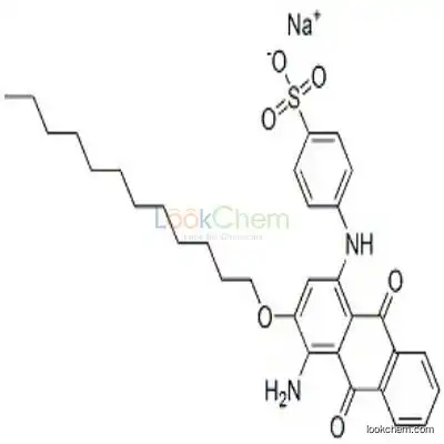 84559-90-0 sodium p-[[4-amino-3-(dodecyloxy)-9,10-dihydro-9,10-dioxo-1-anthryl]amino]benzenesulphonate