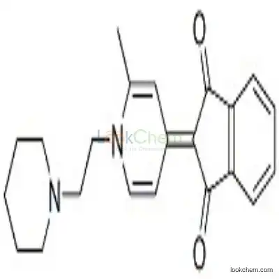 62295-52-7 2-[[1,4-Dihydro-2-methyl-1-(2-piperidinoethyl)pyridin]-4-ylidene]indane-1,3-dione