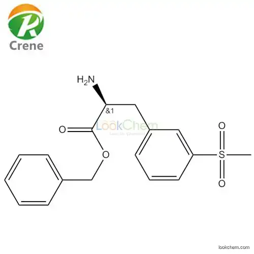 benzyl (S)-2-amino-3-(3-(methylsulfonyl)phenyl)propanoate hydrochloride 1194550-59-8