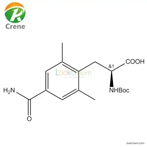 4-(Aminocarbonyl)-N-[(1,1-dimethylethoxy)carbonyl]-2,6-dimethyl-L-phenylalanine 623950-02-7