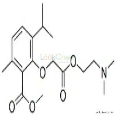52073-09-3 (6-Isopropyl-2-methoxycarbonyl-3-methylphenoxy)acetic acid 2-(dimethylamino)ethyl ester