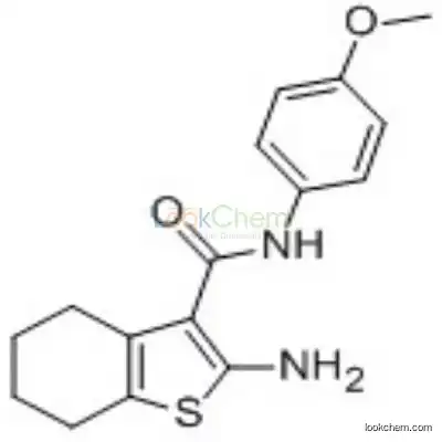 83822-33-7 2-AMINO-4,5,6,7-TETRAHYDRO-BENZO[B]THIOPHENE-3-CARBOXYLIC ACID (4-METHOXY-PHENYL)-AMIDE