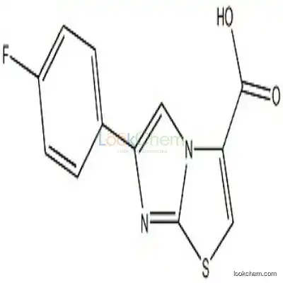 912770-37-7 6-(4-fluorophenyl)imidazo[2,1-b][1,3]thiazole-3-carboxylic acid
