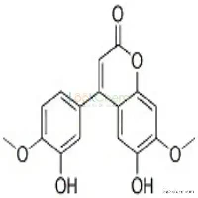 10386-55-7 4-(3-Hydroxy-4-methoxyphenyl)-6-hydroxy-7-methoxy-2H-1-benzopyran-2-one