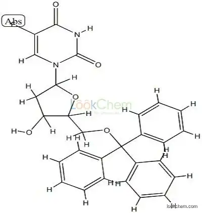 10343-71-2 2'-Deoxy-5-fluoro-5'-O-(triphenylmethyl)uridine