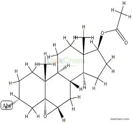 28344-40-3 5,6α-Epoxy-3α-fluoro-5α-androstan-17β-ol acetate
