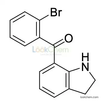 (2-bromophenyl)(indolin-7-yl)methanone