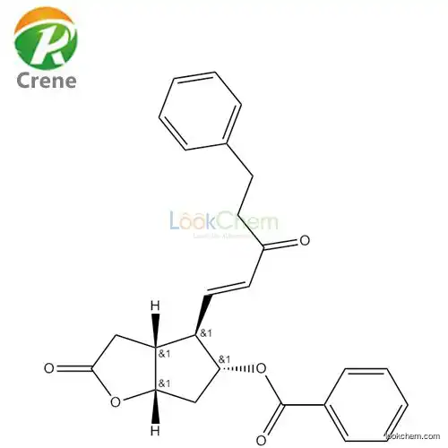 (3aR,4R,5R,6aS)-5-(Benzoyloxy)hexahydro-4-[(1E)-3-oxo-5-phenyl-1-pentenyl]-2H-cyclopenta[b]furan-2-one 55076-60-3