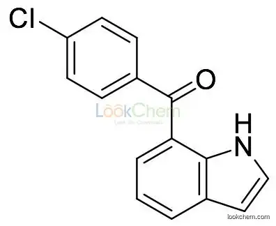 (4-chlorophenyl)(1H-indol-7-yl)methanone