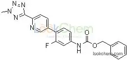 N-[3-Fluoro-4-[6-(2-Methyl-2H-tetrazol-5-yl)-3-pyridinyl]phenyl]carbaMic acid phenylMethyl ester
