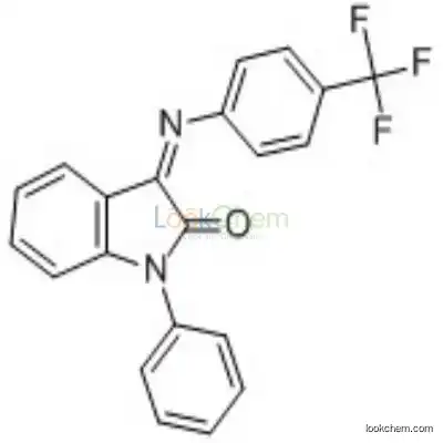 303984-47-6 (Z)-1-Phenyl-3-(4-(trifluoromethyl)phenylimino)indolin-2-one