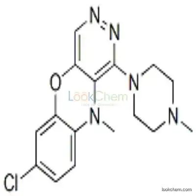 64610-67-9 7-Chloro-10-methyl-1-(4-methyl-1-piperazinyl)-10H-pyridazino[4,5-b][1,4]benzoxazine
