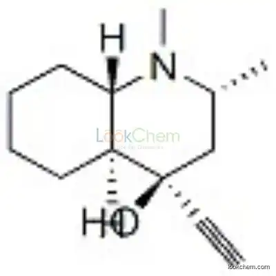 14788-65-9 4-Quinolinol, 4-ethynyldecahydro-1,2-dimethyl-, (2alpha,4beta,4aalpha, 8abeta)-