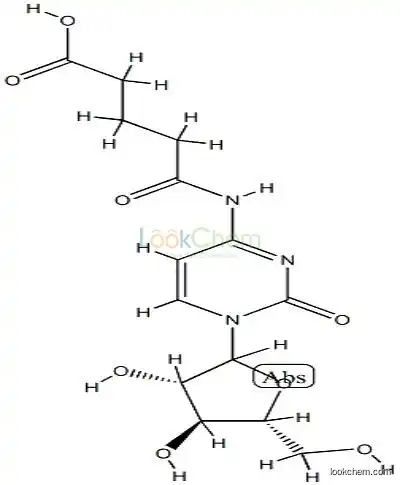 55726-38-0 N(4)-(4-carboxybutyryl)-1-beta-arabinofuranosylcytosine