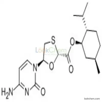 147027-10-9 (1R,2S,5R)-Menthyl-(2R,5S)-5-(4-amino-2-oxo-2H-pyrimidin-1-yl)-[1,3]oxathiolane-2-carboxylic acid