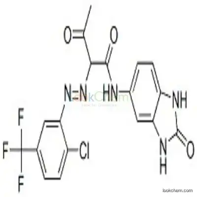 68399-99-5 2-[[2-chloro-5-(trifluoromethyl)phenyl]azo]-N-(2,3-dihydro-2-oxo-1H-benzimidazol-5-yl)-3-oxobutyramide
