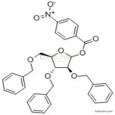 52522-49-3 2,3,5-tri-O-benzyl-1,0-(4-nitrobenzoyl)-D-arabinofuranose
