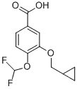 3-CyclopropylMethoxy-4-difluoroMethoxy-benzoic acid