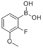 352303-67-4	2-FLUORO-3-METHOXYPHENYLBORONIC ACID