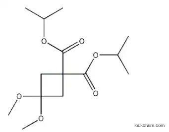Diisopropyl 3,3-dimethoxycyclobutane-1,1-dicarboxylate       competetive product