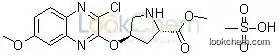 (4R)-4-[(3-Chloro-7-methoxy-2-quinoxalinyl)oxy]-L-proline methyl ester methanesulfonate
