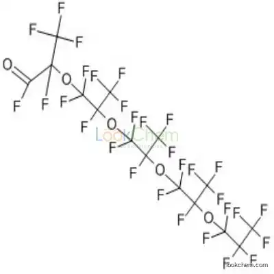 34761-47-2 PERFLUORO-2,5,8,11-TETRAMETHYL-3,6,9,12-TETRAOXAPENTADECANOYL FLUORIDE