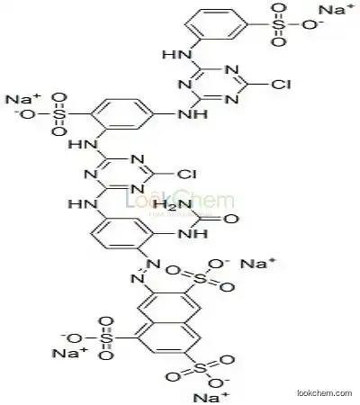 34759-29-0 1,3,6-Naphthalenetrisulfonic acid, 7-[[2-[(aminocarbonyl)amino]-4-[[4-chloro-6-[[5-[[4-chloro-6-[(3-sulfophenyl)amino]-1,3,5-triazin-2-yl]amino]-2-sulfophenyl]amino]-1,3,5-triazin-2-yl]ami