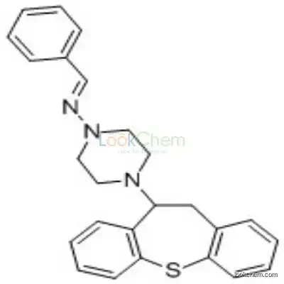86758-88-5 1-Piperazinamine, 4-(10,11-dihydrodibenzo(b,f)thiepin-10-yl)-N-(phenyl methylene)-