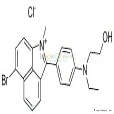 58441-54-6 6-bromo-2-[4-[ethyl(2-hydroxyethyl)amino]phenyl]-1-methylbenz[cd]indolium chloride