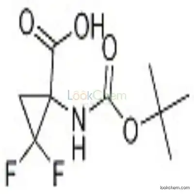796882-45-6 1-((tert-Butoxycarbonyl)aMino)-2,2-difluorocyclopropanecarboxylic acid