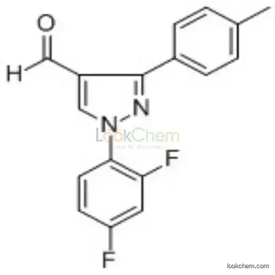 618098-75-2 1-(2,4-DIFLUOROPHENYL)-3-P-TOLYL-1H-PYRAZOLE-4-CARBALDEHYDE