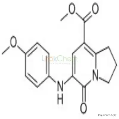 612065-19-7 METHYL 6-(4-METHOXYPHENYLAMINO)-5-OXO-1,2,3,5-TETRAHYDROINDOLIZINE-8-CARBOXYLIATE