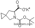 (6S)-5-Azaspiro[2.4]heptane-5,6-dicarboxylic acid 5-(1,1-dimethylethyl) ester potassium salt (1:1)