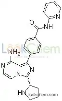 (S)-4-(8-Amino-3-pyrrolidin-2-yl-imidazo[1,5-a]pyrazin-1-yl)-N-pyridin-2-yl-benzamide