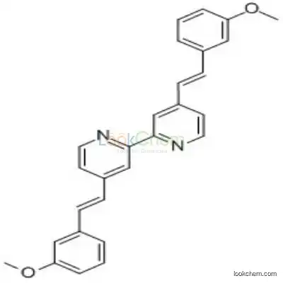 349545-75-1 4,4'-Bis[2-(3-methoxyphenyl)ethenyl]-2,2'-bipyridine