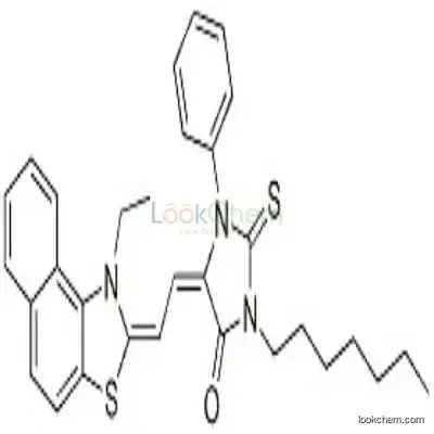 15664-19-4 5-[(1-ethylnaphtho[1,2-d]thiazol-2(1H)-ylidene)ethylidene]-3-heptyl-1-phenyl-2-thioxoimidazolidin-4-one