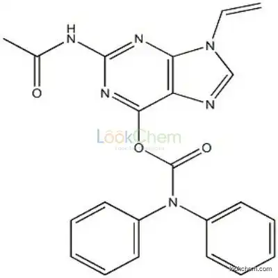 343794-19-4 CarbaMic acid, diphenyl-,2-(acetylaMino)-9-ethenyl-9H-purin-6-yl ester(9CI)