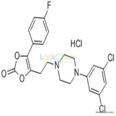 71923-04-1 4-(2-(4-(3,5-Dichlorophenyl)-1-piperazinyl)ethyl)-5-(4-fluorophenyl)-1 ,3-dioxol-2-one HCl