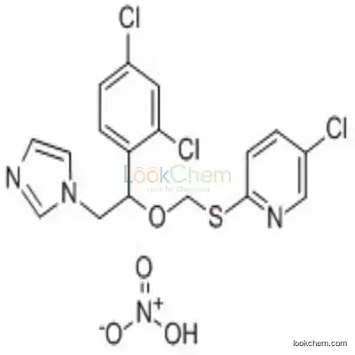 71821-37-9 Pyridine, 5-chloro-2-(((1-(2,4-dichlorophenyl)-2-(1H-imidazol-1-yl)eth oxy)methyl)thio)-, mononitrate