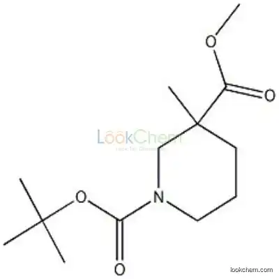 888952-55-4 1,3-Piperidinedicarboxylic acid, 3-methyl-, 1-(1,1-dimethylethyl) 3-methyl ester